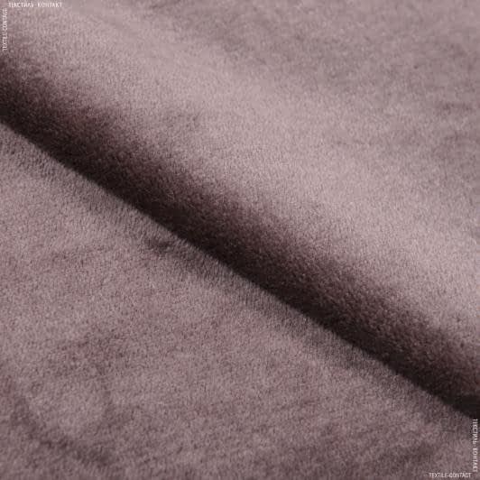 Ткани флис велсофт - Флис-280 велсофт коричневый