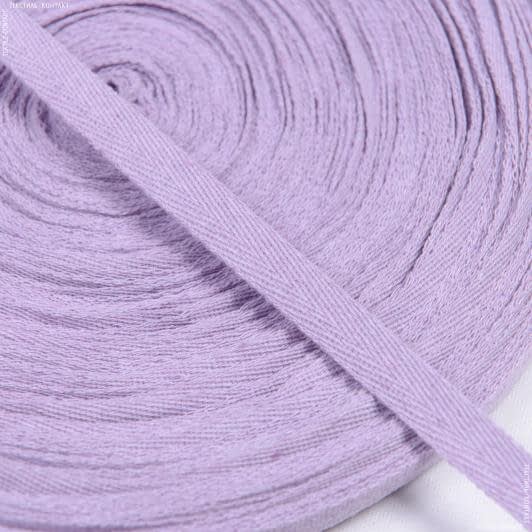 Тканини фурнітура для декора - Декоративна кіперна стрічка фіолетова 10 мм