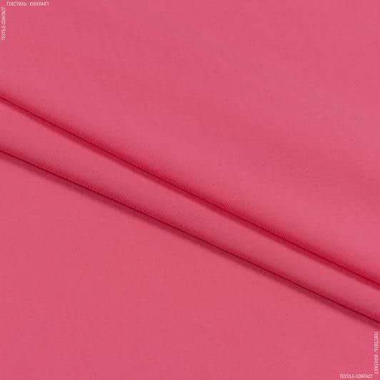 Ткани для рубашек - Батист вискозный розово-коралловый