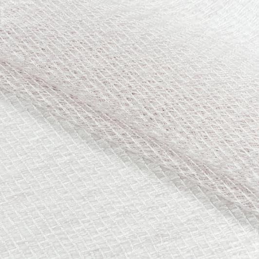 Ткани для рукоделия - Тюль сетка Глафира св. розовая с утяжелителем