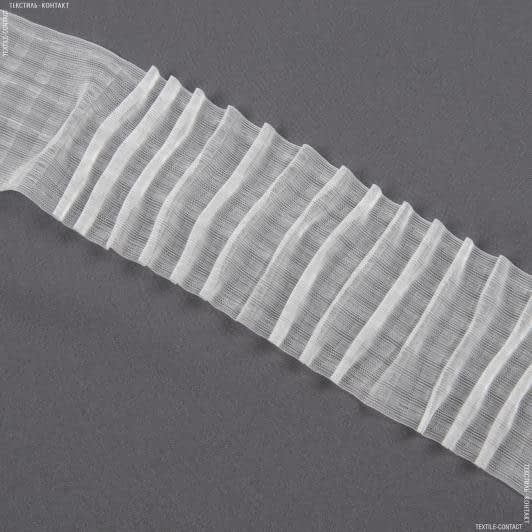 Ткани тесьма - Тесьма шторная Равномерная многокарманная прозрачная КС-1:2.5 100мм±0.5мм/100м