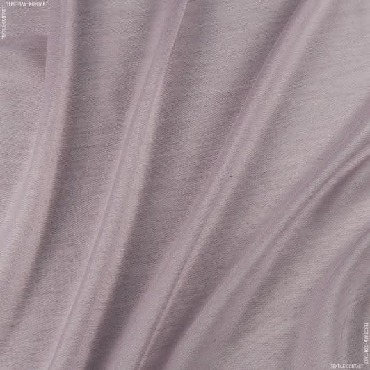 Ткани для рукоделия - Тюль Аллегро цвет аметист с утяжелителем