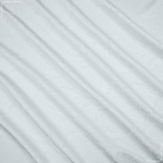 Ткани для декора - Портьерная ткань Муту вензель белая