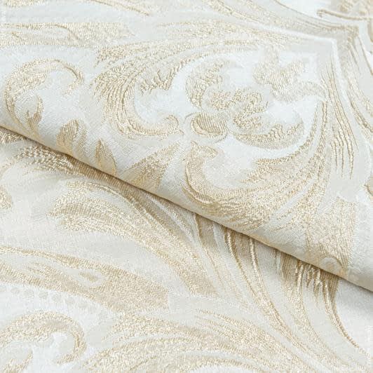 Ткани все ткани - Декоративная ткань Стела вензель цвет песок