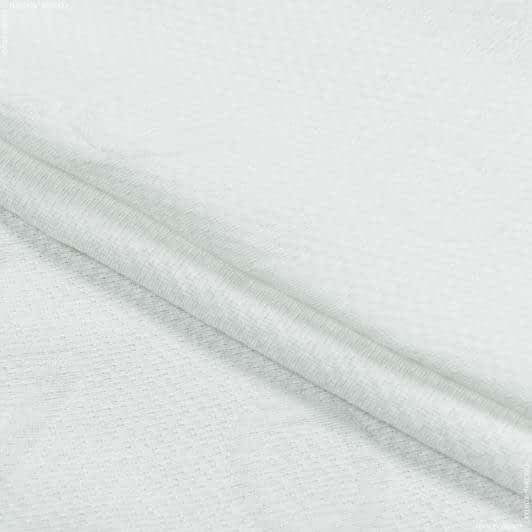 Ткани все ткани - Жаккард Летрас буквы бело-молочный