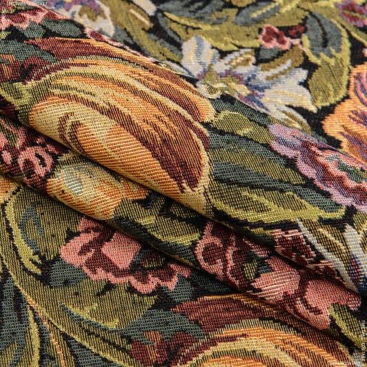 Ткани для рукоделия - Гобелен Касабланка цветы мультиколор