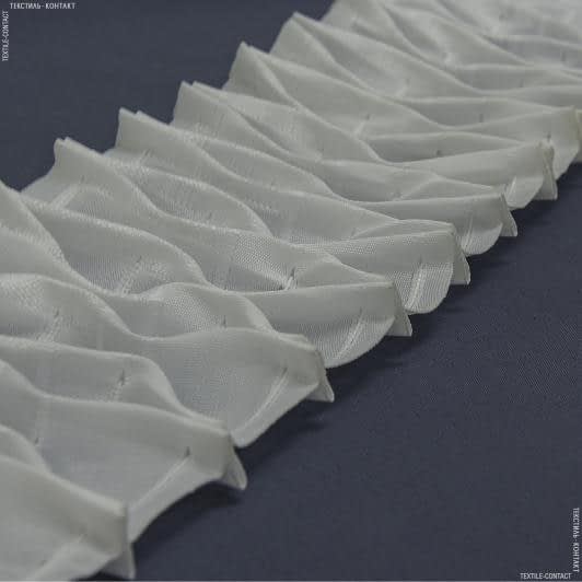 Ткани все ткани - Тесьма шторная Соты мелкие матовая  КС-1:2.5 130мм±0.5мм/50м