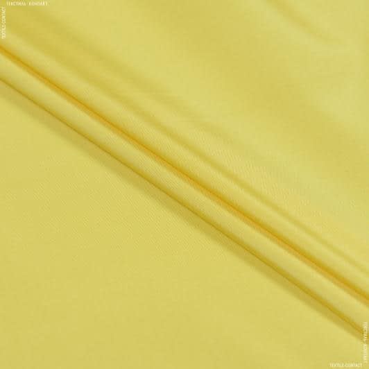 Ткани для верхней одежды - Плащевая фортуна желтая