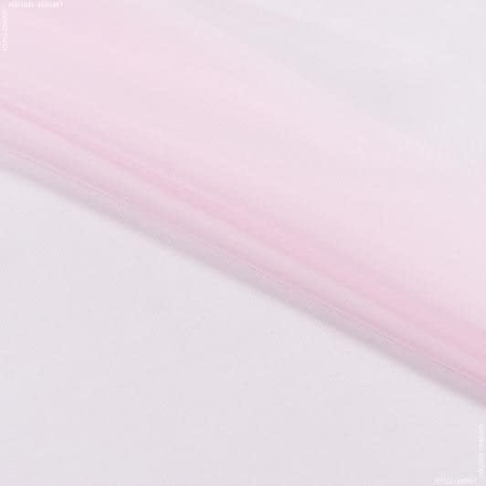 Ткани вуаль - Тюль вуаль нежно-розовый