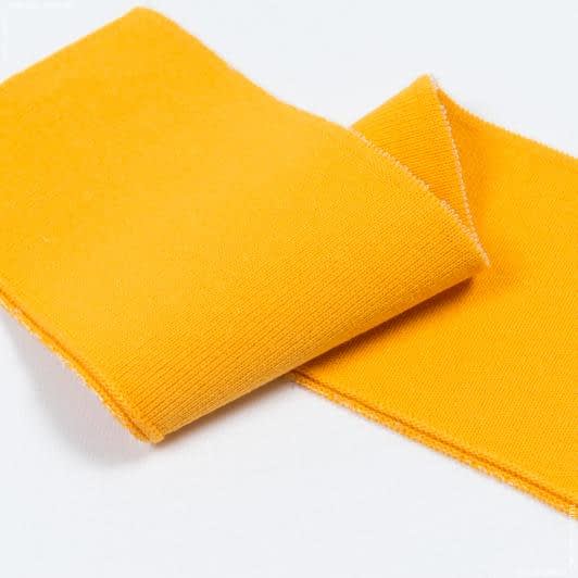 Ткани для одежды - Воротник-манжет  желтый 10х42см