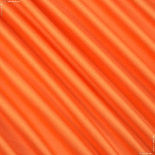 Ткани для тильд - Декоративный сатин Чикаго цвет мандарин