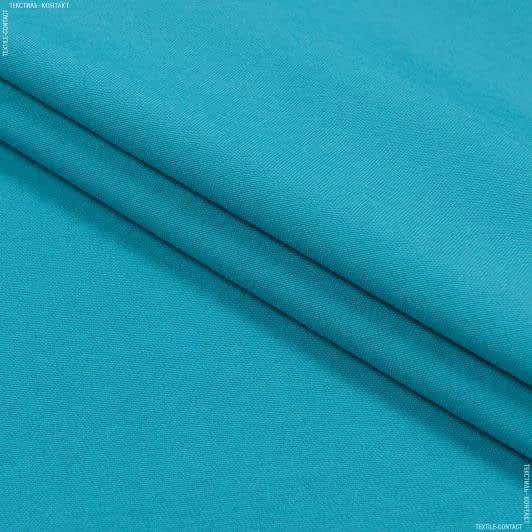 Ткани для театральных занавесей и реквизита - Декоративная ткань Канзас цвет т.бирюза (аналог 129335)