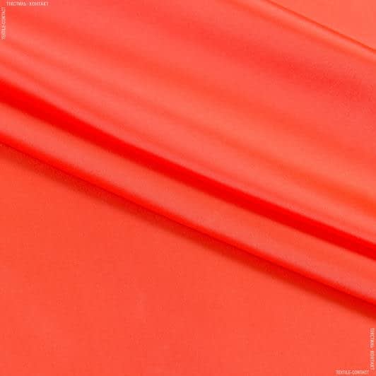 Ткани для платьев - Атлас шелк стрейч оранжевый