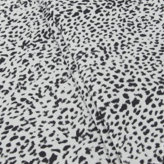 Ткани для рюкзаков - Декоративная ткань Фелино гепард черный
