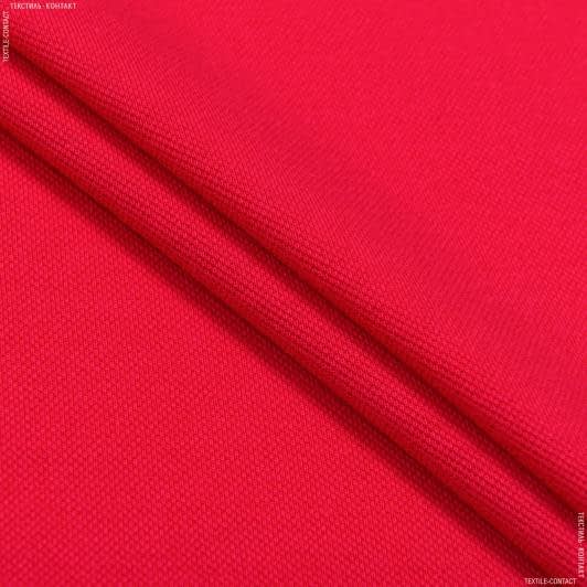 Ткани для юбок - Лакоста красная 120см*2