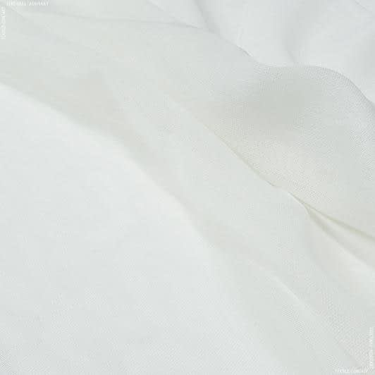 Ткани все ткани - Тюль сетка Вена молочная с утяжелителем