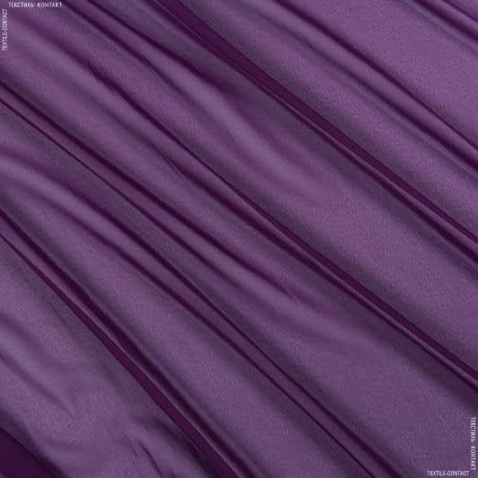 Ткани для юбок - Шифон мульти фиолетовый