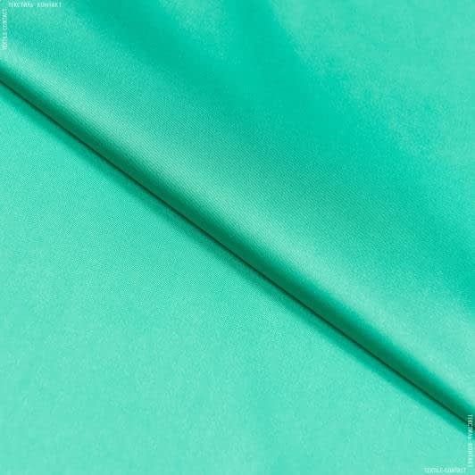 Ткани шелк - Шелк искусственный стрейч мятный
