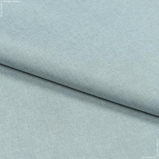 Ткани рогожка - Декоративная ткань Оксфорд меланж цвет голубой мел