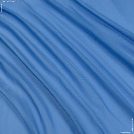 Ткани вуаль - Тюль вуаль небесно голубой