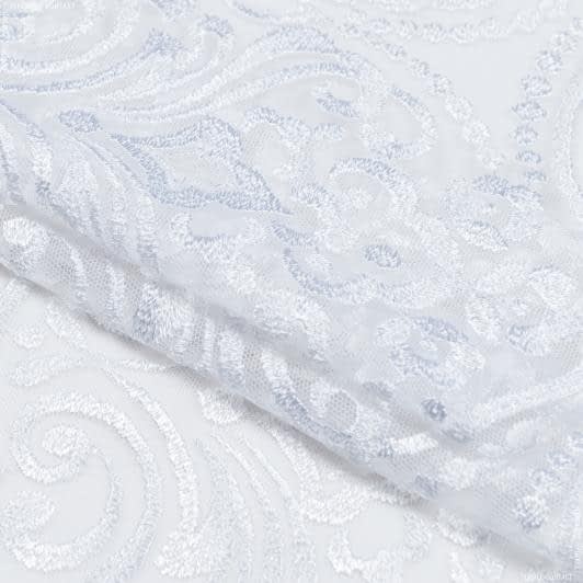 Ткани для декора - Декоративное кружево Вазари цвет белый 22 см