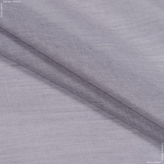 Ткани для декора - Тюль батист Эксен цвет фиалка с утяжелителем