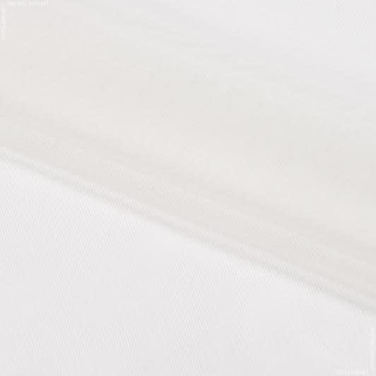 Ткани для рукоделия - Тюль сетка Донер цвет крем с утяжелителем