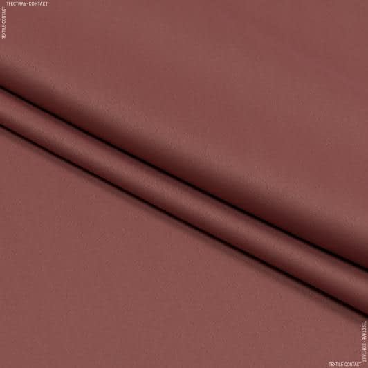 Ткани портьерные ткани - Блекаут 2 / BLACKOUT теракотово-красный полосатость