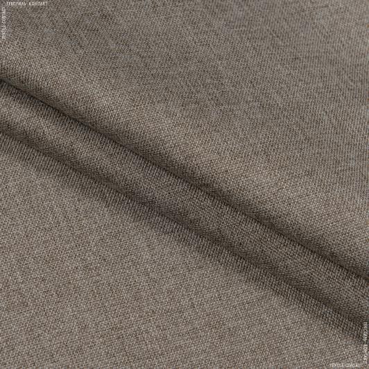 Ткани портьерные ткани - Блекаут меланж /BLACKOUT цвет оливково-бежевый