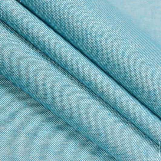 Ткани для столового белья - Декоративная ткань Нова меланж цвет бирюза