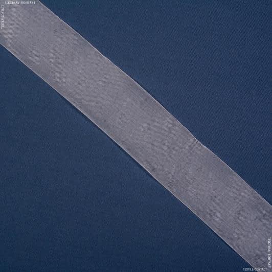 Ткани все ткани - Тесьма шторная под Люверсы пришивная прозрачная 60мм±0.5мм/50м