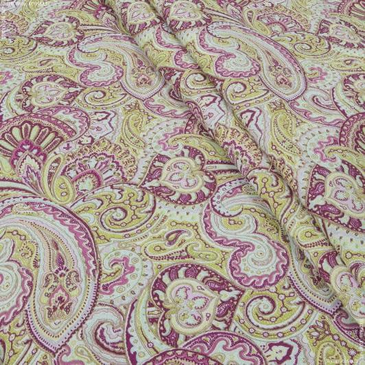 Ткани этно ткани - Декоративная ткань Непал цвет фрез