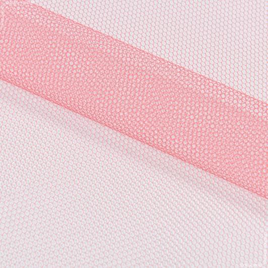 Ткани все ткани - Фатин жесткий кораллово-розовый