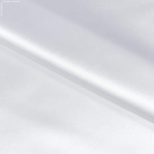 Ткани для декора - Атлас плотный белый