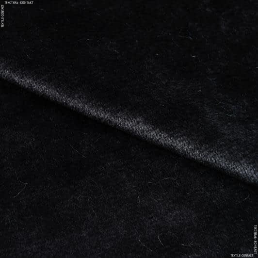 Ткани флис велсофт - Флис-245 велсофт черный