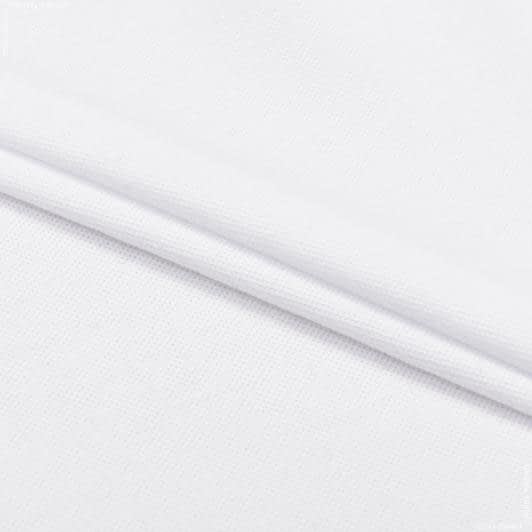 Ткани для спортивной одежды - Лакоста белая 120см*2