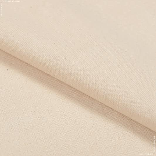Ткани для декора - Ткань хлопковая на бумажной основе суровая