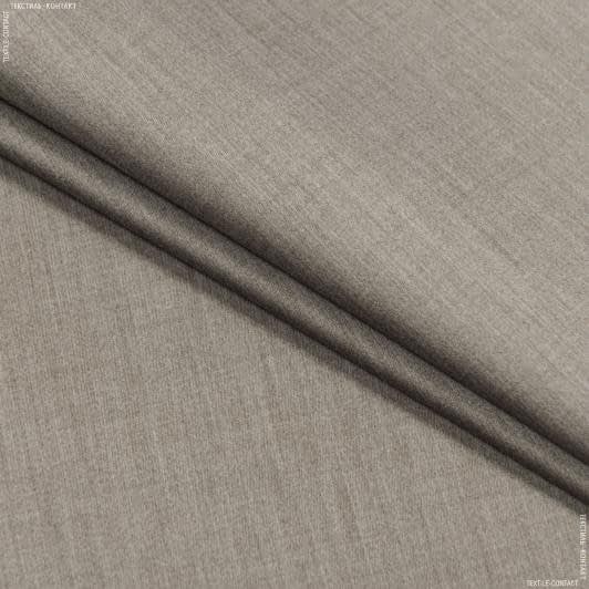 Ткани для рукоделия - Декоративный сатин Маори серо-бежевый СТОК
