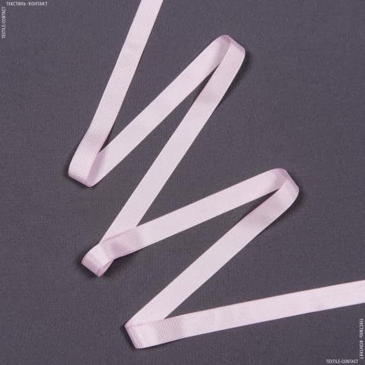Ткани тесьма - Репсовая лента Грогрен  нежно-розовая 20 мм