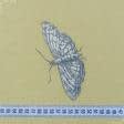Ткани портьерные ткани - Декоративная ткань Пиеро бабочки цвет гороховый