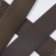 Ткани фурнитура для декора - Липучка Велкро пришивная жесткая часть коричнево-зеленая 80мм/25м