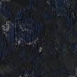 Ткани жаккард - Костюмный трикотаж  фукро сине-черный