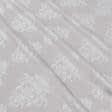 Ткани для римских штор - Портьерная ткань Респект вензель бежевая