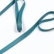 Ткани тесьма - Репсовая лента Грогрен  цвет морская волна 7 мм