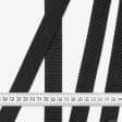 Ткани для декора - Тесьма / стропа ременная стандарт 25 мм черная
