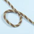 Ткани шнур декоративный - Шнур Базель цвет бронза d=10мм
