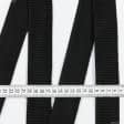 Ткани для декора - Тесьма / стропа ременная стандарт 40 мм черная