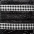 Ткани для верхней одежды - Пальтовая Seul Jagq серо-черная
