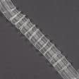 Ткани фурнитура для декора - Тесьма шторная Равномерная прозрачная КС-1:2 40мм±0.5мм/100м