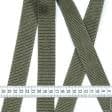 Ткани для декора - Тесьма / стропа ременная стандарт 30 мм цвет хаки